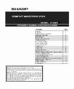 Sharp Microwave Oven Microwave Oven-page_pdf